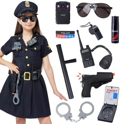 Spooktacular Creations Girls Police Officer…