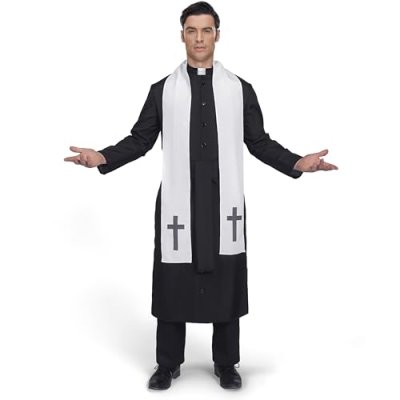 Spooktacular Creations Priest Costume