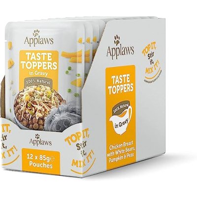 Applaws 100% Natural Wet Dog Food Pouch, Grain…