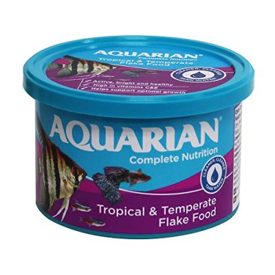 Aquarian Fish Food Flakes