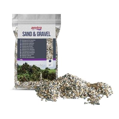 AMTRA POLYCHROME Aquarium Gravel Mix, 5 KG