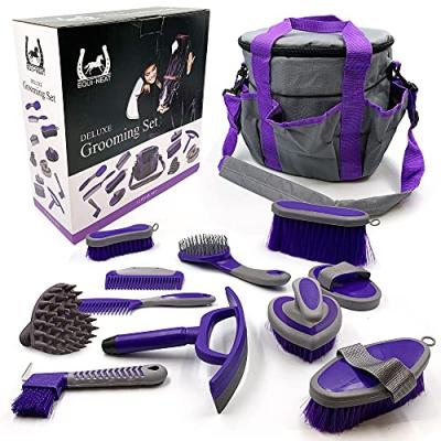 Equi-Neat Horse Grooming Kit – 12-Piece Set