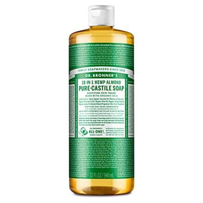 Dr Bronner's Almond Pure-Castile Liquid Soap