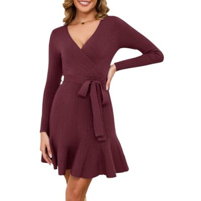 Arach&Cloz Women's Jumper Dress