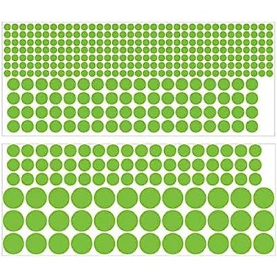 CAA Trading 407pcs Glow in The Dark Round Dot…