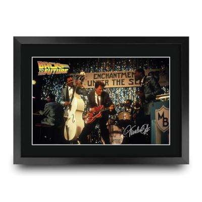 HWC Trading Back to the Future 1 Signed Picture