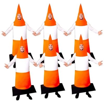 I LOVE FANCY DRESS Traffic Cone Costume - Pack of…