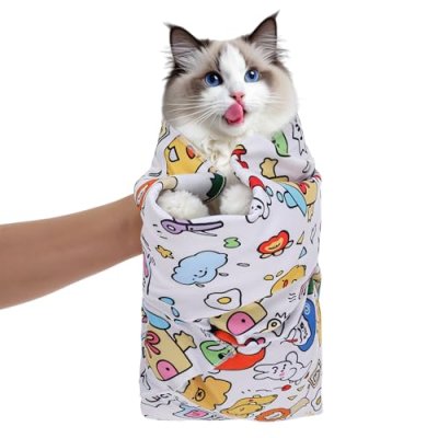 Graffiti Cat Grooming Wrap