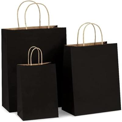 HRUISE Kraft Paper Gift Bags Set