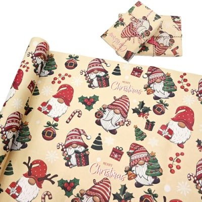 Kraft Christmas Wrapping Paper