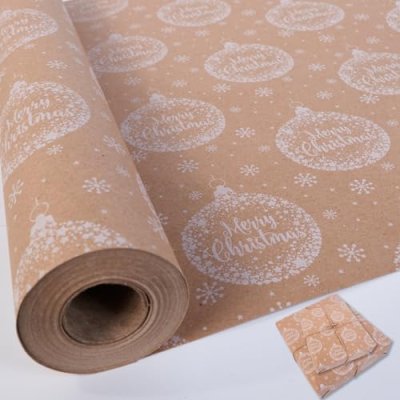 Kraft Christmas Wrapping Paper