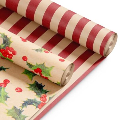 Kraft & Co Christmas Wrapping Paper