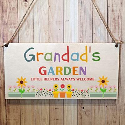 Grandad's Garden Sign Plaque