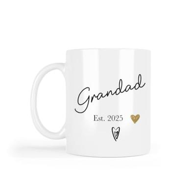 UNIQUEPGIFTS Grandad Mug for New Grandads