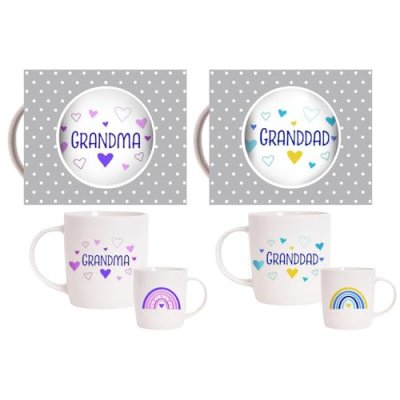 YöL Grandparents Mugs Set