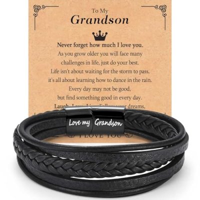 Grandson Gift Bracelet