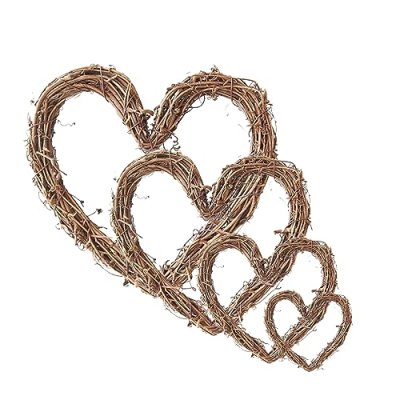 Grapevine Wreaths 4-Pack