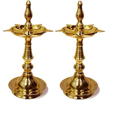 SATVIK Brass Diwali Oil Lamp