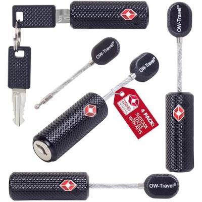OW-Travel TSA Approved Luggage Locks