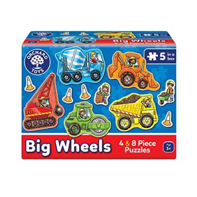 Orchard Toys Big Wheels Puzzle Collection