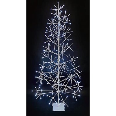 Pre-Lit White Twig Christmas Tree