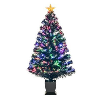 Pre-Lit Fiber Optic Christmas Tree