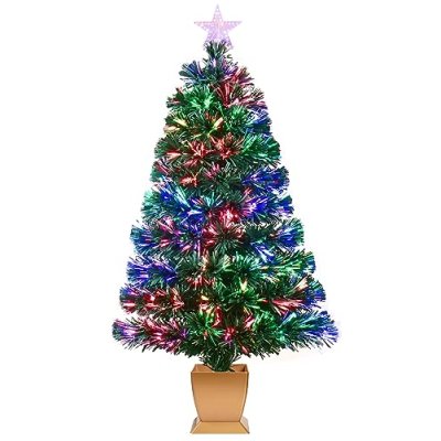 Pre-Lit Fibre Optic Christmas Tree