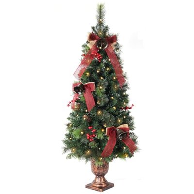 Pre-lit Decorated Christmas Tree