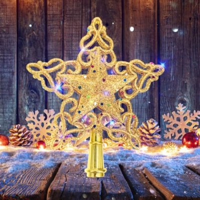 NOCHME Tree Topper Star