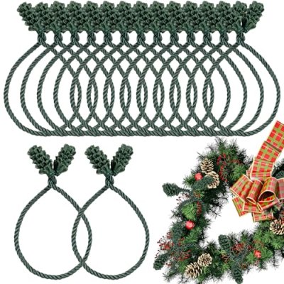 Green Twist Ties