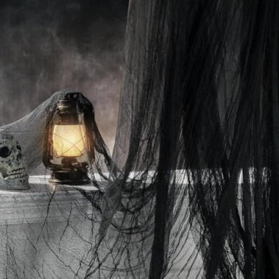 GIONAR Creepy Halloween Cloth