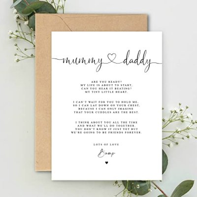 Pregnancy Poem Gift Card