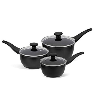 Prestige Thermo Smart Saucepan Set, 3pce