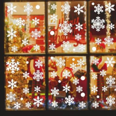 Greymond Snowflake Window Stickers
