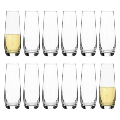 Argon Tableware 12x 230ml Stemless Champagne…