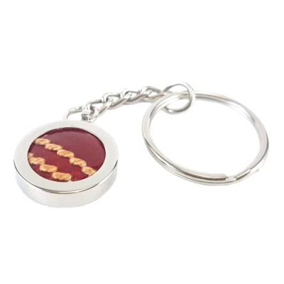 Cricket Ball Keyring, Anniversary Gift