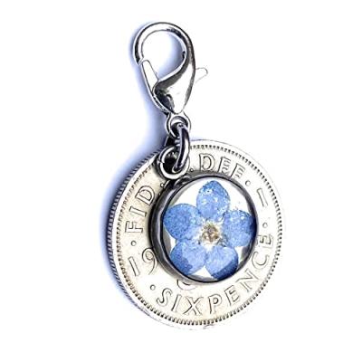 Bridal Charm with Sixpence