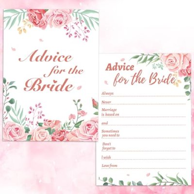 HOWAF Bride Advice Cards