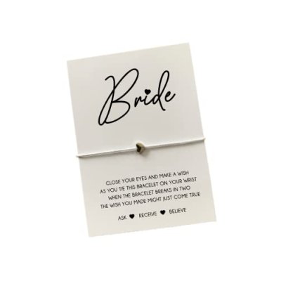 Bride wish string bracelet | Gift for the bride |…
