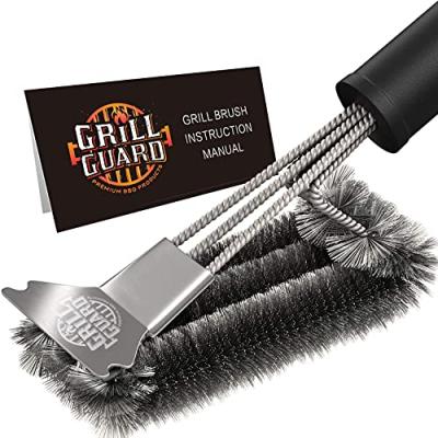 BBQ Grill Cleaning Brush & Scraper