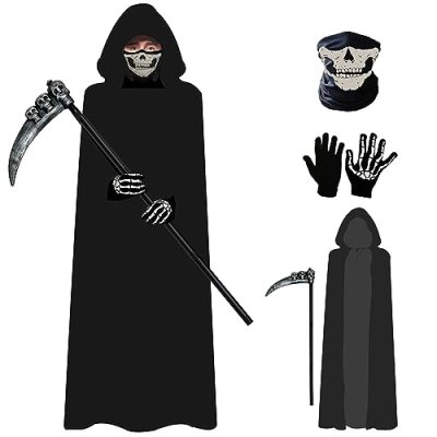 A-SZCXTOP Grim Reaper Costume