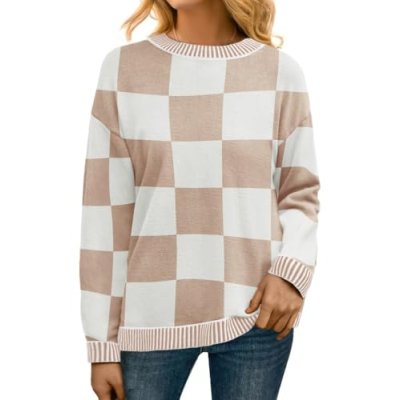 PrinStory Women's Knit Sweater