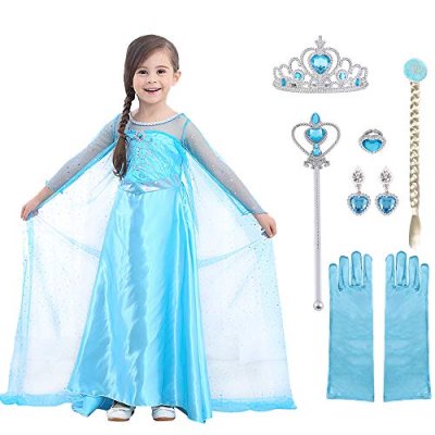 URAQT Princess Costume for Girls