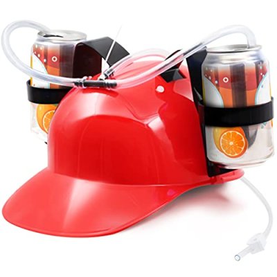 NOVELTY PLACE Drinking Helmet - Can Holder…