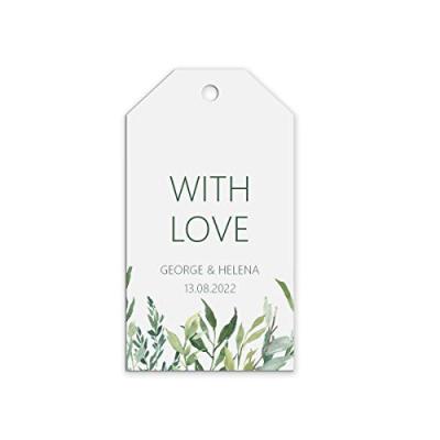PMPrinted Greenery Favour Tags