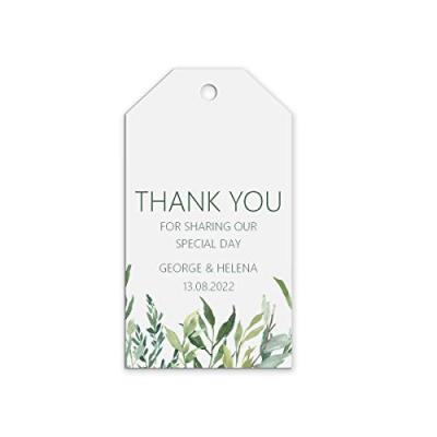 PMPrinted Greenery Gift Favour Tags