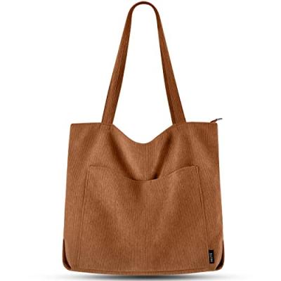 Prite Corduroy Tote Bag