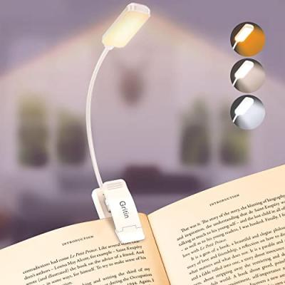 Gritin LED Clip-On Book Light
