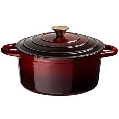 Prochef Enamelled Cast Iron Round Casserole Dish…