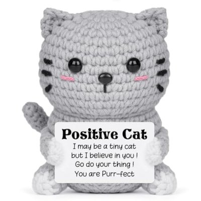 Crochet Cat Gift for Women